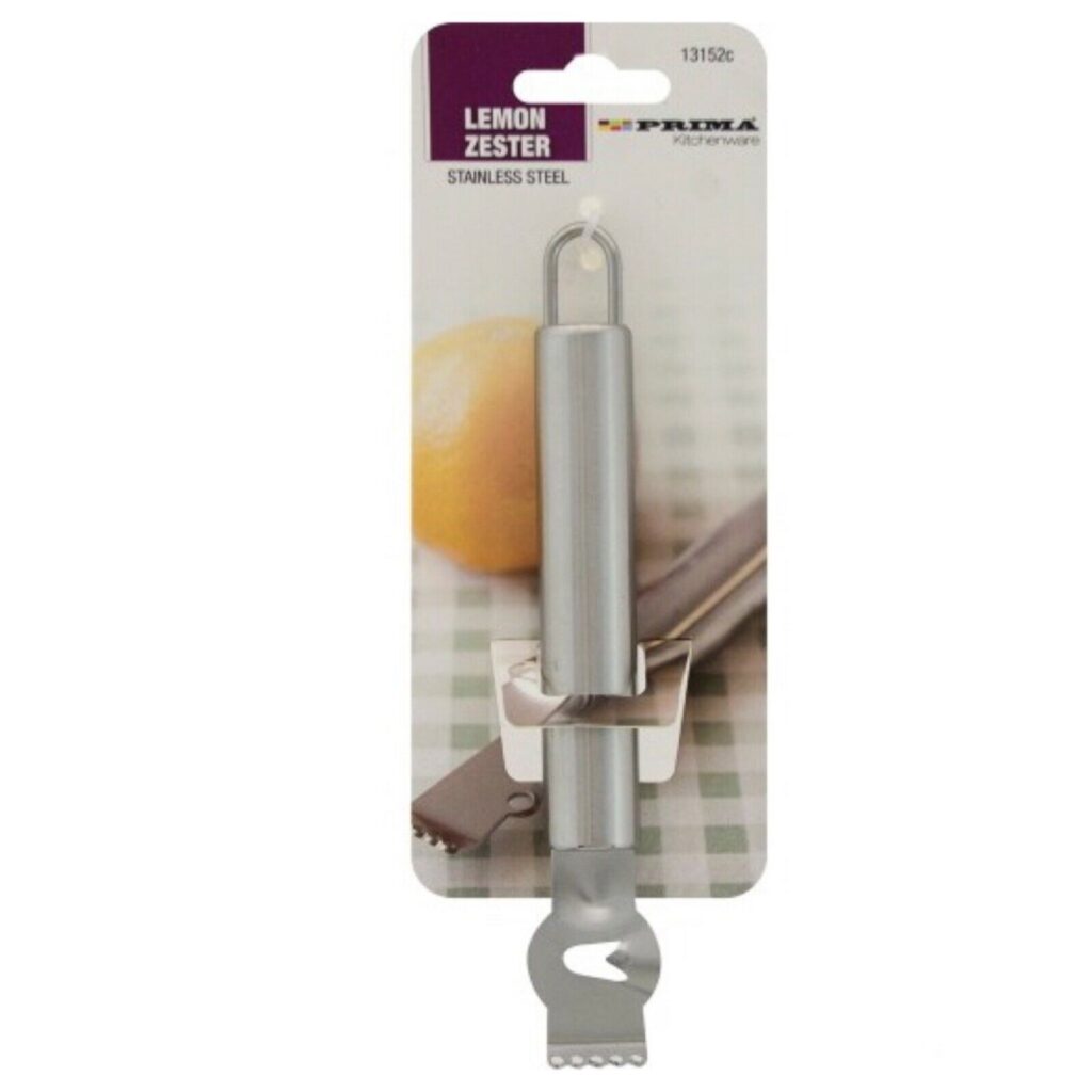 Lemon Orange Zester Citrus Grater Stainless Steel Grips Lime Zest Peeling Tools