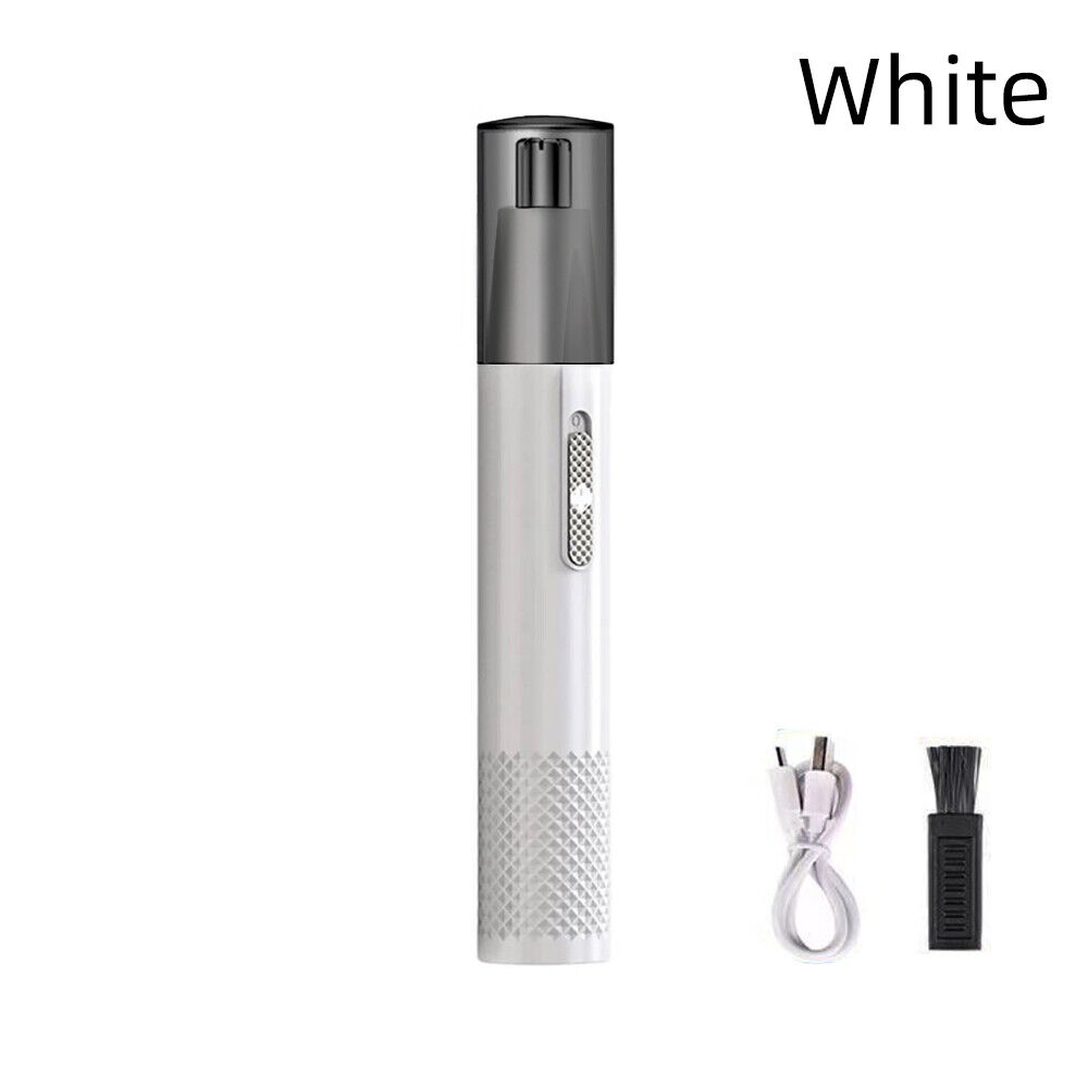 Electric Nose Ear Hair Trimmers Remover USB Nasal Clipper Set Personal Hair Care - Picture 3 of 5