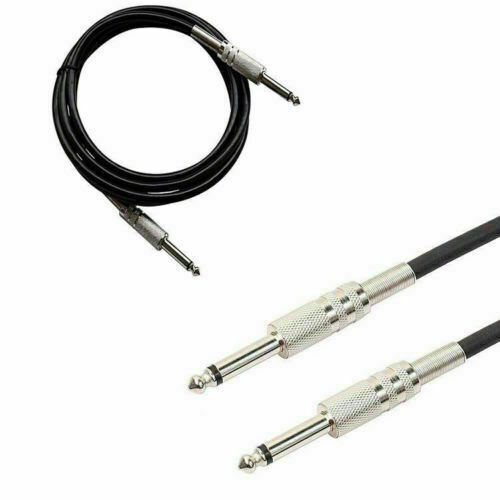 3M MONO 1/4 inch Jack to Jack Audio CABLE 6.35 to 6.35mm Speaker Guitar Amp